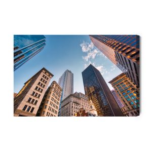 Peinture sur toile Gratte-Ciel De Boston – Image 2