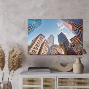 Peinture sur toile Gratte-Ciel De Boston – Image 3