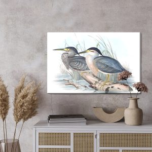 Peinture sur toile Oiseaux Au Dessus De L'eau – Image 3