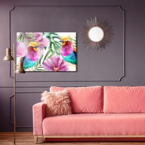 Peinture sur toile Des Oiseaux Tropicaux – Image 4