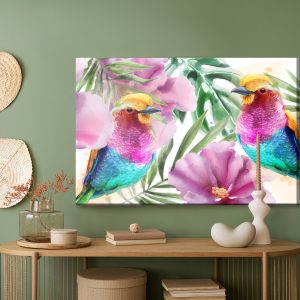Peinture sur toile Des Oiseaux Tropicaux – Image 5