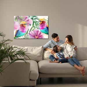 Peinture sur toile Des Oiseaux Tropicaux – Image 7