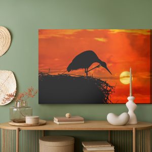 Peinture sur toile Oiseau Dans Le Nid – Image 5