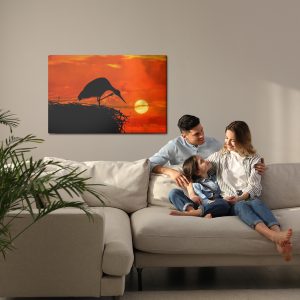 Peinture sur toile Oiseau Dans Le Nid – Image 7