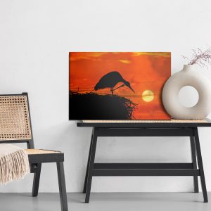 Peinture sur toile Oiseau Dans Le Nid – Image 6