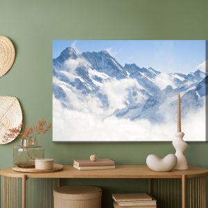 Peinture sur toile Alpes En Suisse – Image 5
