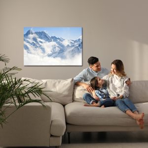 Peinture sur toile Alpes En Suisse – Image 7