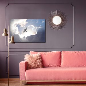 Peinture sur toile Oiseau Sur Fond De Ciel – Image 4