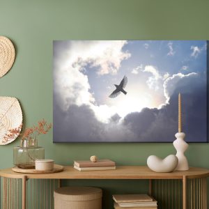 Peinture sur toile Oiseau Sur Fond De Ciel – Image 5