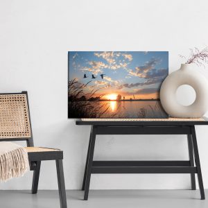 Peinture sur toile Oiseaux Au Coucher Du Soleil – Image 6