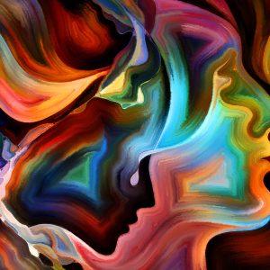 Peinture sur toile Visages Abstraits – Image 1