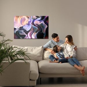 Peinture sur toile L'abstraction Et Les Visages – Image 7