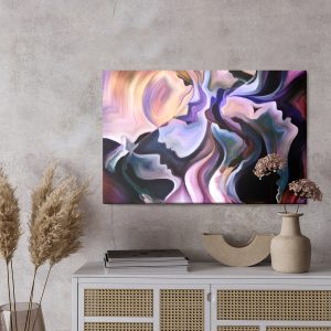 Peinture sur toile L'abstraction Et Les Visages – Image 3