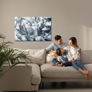Peinture sur toile Abstraction De Style Grunge – Image 7