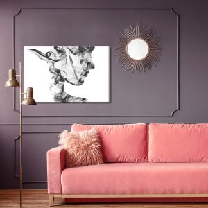 Peinture sur toile Femme Abstraite De Fumée – Image 4