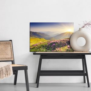 Peinture sur toile Coucher De Soleil Dans Les Montagnes – Image 6