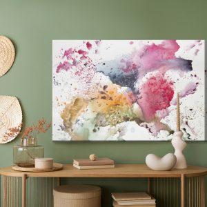 Peinture sur toile Aquarelle Abstraite – Image 5
