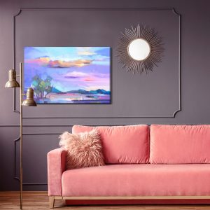Peinture sur toile Le Paysage Abstrait – Image 4