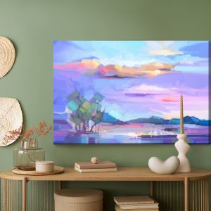 Peinture sur toile Le Paysage Abstrait – Image 5