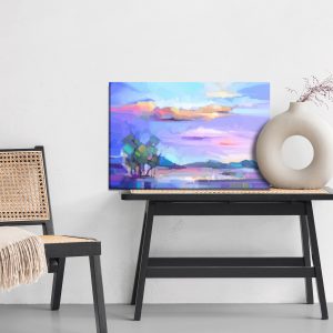 Peinture sur toile Le Paysage Abstrait – Image 6