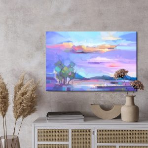 Peinture sur toile Le Paysage Abstrait – Image 3