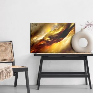 Peinture sur toile Ciel Orageux Abstrait – Image 6