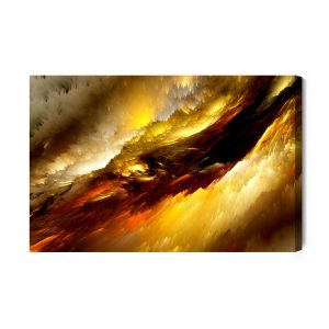 Peinture sur toile Ciel Orageux Abstrait – Image 2