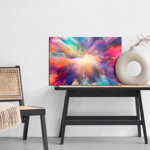 Peinture sur toile Une Explosion Abstraite De Couleurs – Image 6