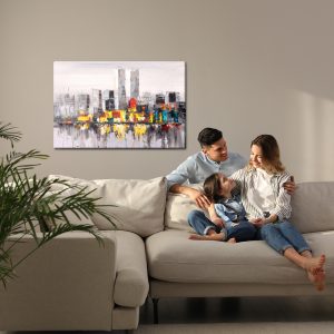 Peinture sur toile Peinture Abstraite New York City – Image 7