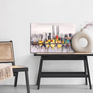 Peinture sur toile Peinture Abstraite New York City – Image 6