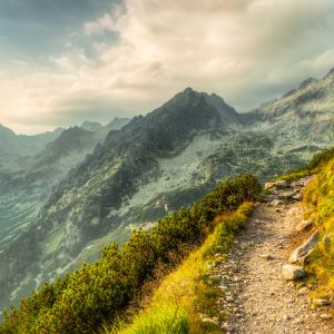 Peinture sur toile Le Chemin Dans Les Montagnes – Image 1
