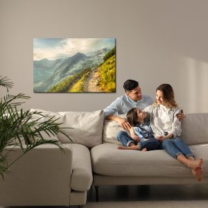 Peinture sur toile Le Chemin Dans Les Montagnes – Image 7