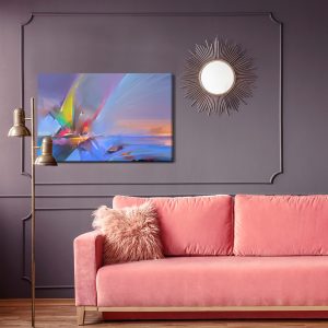 Peinture sur toile Bateau Abstrait – Image 4