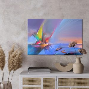 Peinture sur toile Bateau Abstrait – Image 3