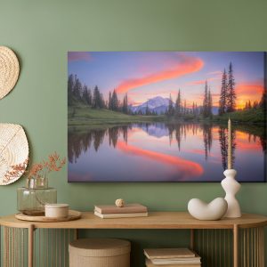 Peinture sur toile Lac Tipsoo, États-Unis – Image 5