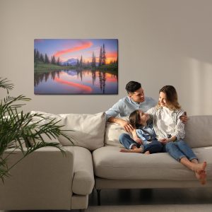 Peinture sur toile Lac Tipsoo, États-Unis – Image 7