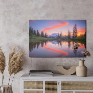 Peinture sur toile Lac Tipsoo, États-Unis – Image 3