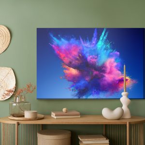 Peinture sur toile Une Explosion Abstraite De Couleurs – Image 5