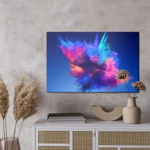 Peinture sur toile Une Explosion Abstraite De Couleurs – Image 3