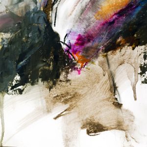 Peinture sur toile Abstraction Avec Des Taches – Image 1