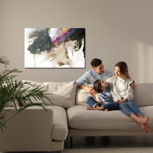 Peinture sur toile Abstraction Avec Des Taches – Image 7