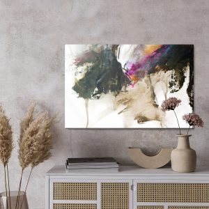 Peinture sur toile Abstraction Avec Des Taches – Image 3