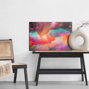 Peinture sur toile Tourbillons Colorés Abstraits – Image 6