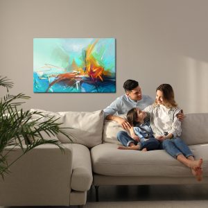 Peinture sur toile Voilier Abstrait – Image 7