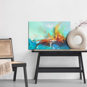 Peinture sur toile Voilier Abstrait – Image 6
