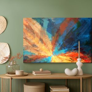 Peinture sur toile Variation De Couleur Abstraite – Image 5