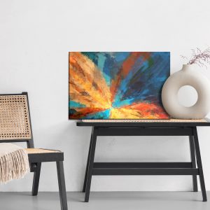 Peinture sur toile Variation De Couleur Abstraite – Image 6