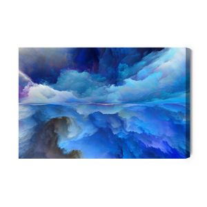 Peinture sur toile Réflexion Abstraite Des Nuages – Image 2