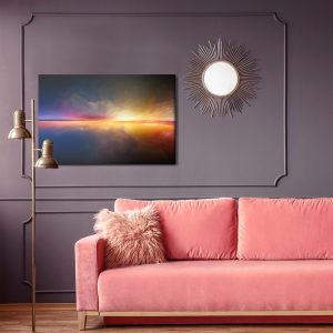 Peinture sur toile L'horizon Abstrait – Image 4