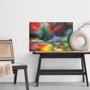 Peinture sur toile Route Abstraite Colorée – Image 6